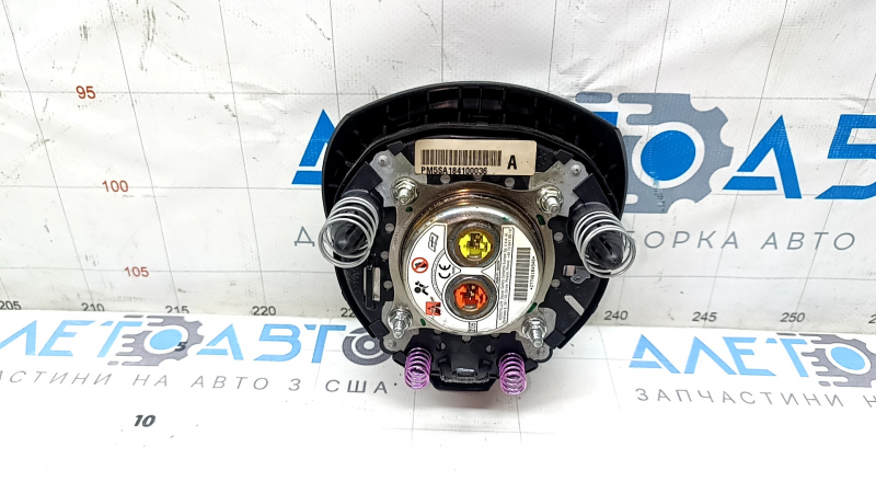 Подушка безопасности airbag в руль водительская Nissan Leaf 18-22 черная