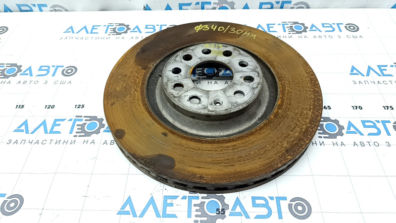Диск тормозной передний левый Audi Q3 83A 19-25 340/30мм