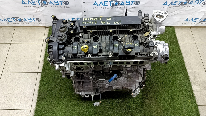 Двигатель Ford Mustang mk6 18-23 2.3T 23HD0D 46к, 10-10-10-10, без навесного