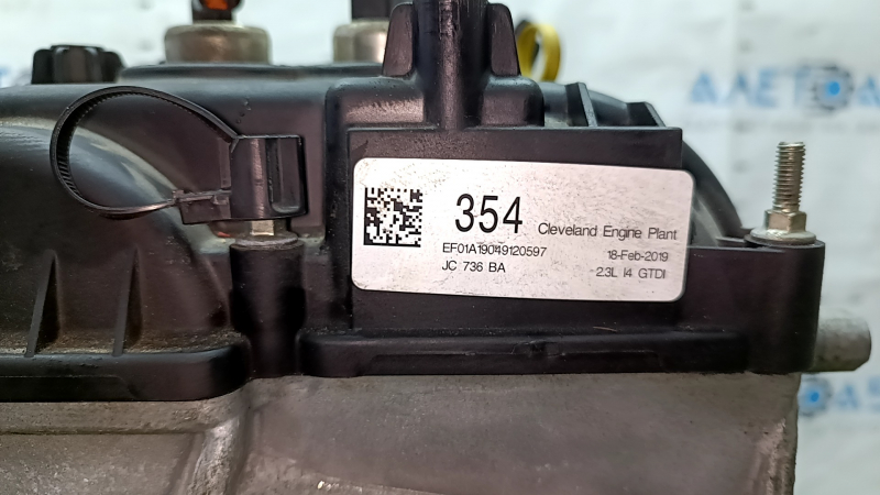 Двигатель Ford Mustang mk6 18-23 2.3T 23HD0D 46к, 10-10-10-10, без навесного