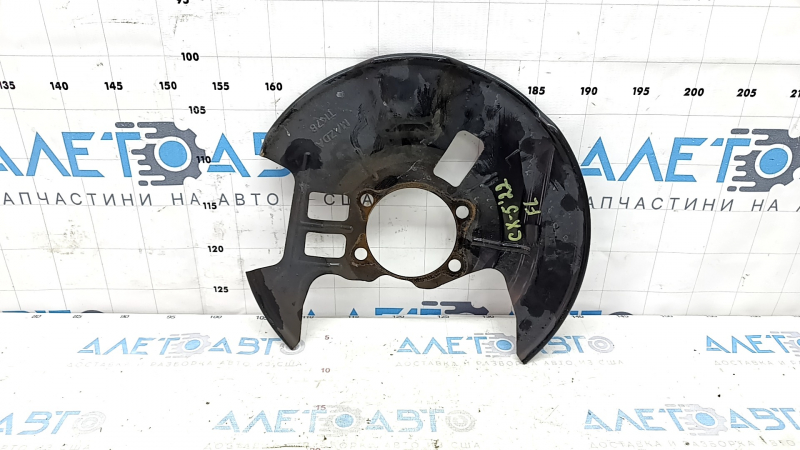 Кожух тормозного диска передний левый Mazda CX-5 19-25 2.5T
