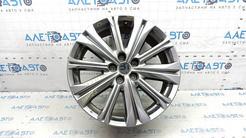 Диск колесный R19 x 7J ET45 Mazda CX-5 22-25 хром, легкая бордюрка