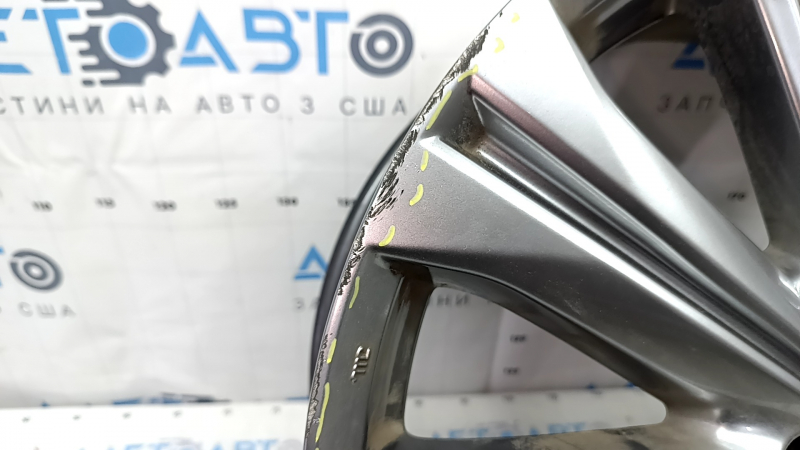 Диск колесный R19 x 7J ET45 Mazda CX-5 22-25 хром, бордюрка