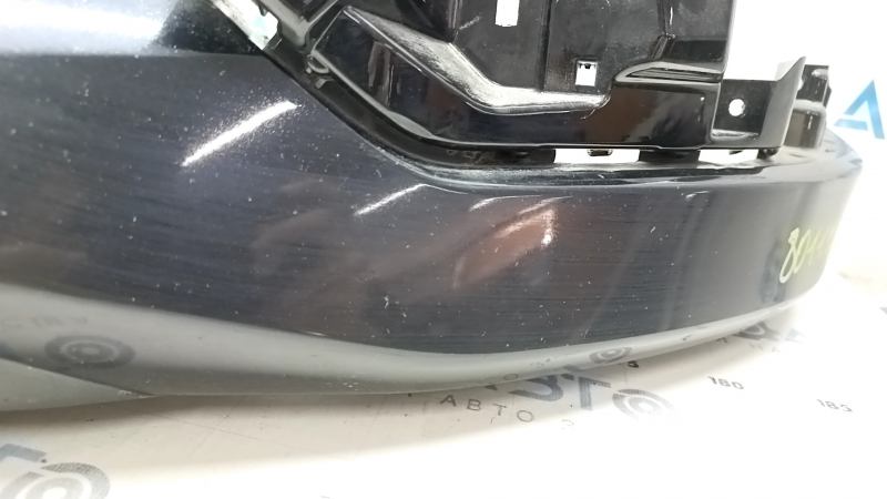 Губа переднего бампера Mazda CX-5 22-25 черный 41W, царапины, песок