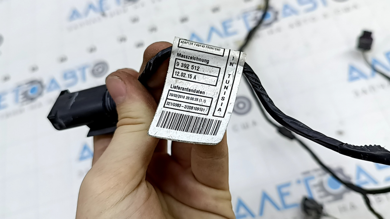 Проводка переднего бампера BMW X1 F48 16-19 под парктроники