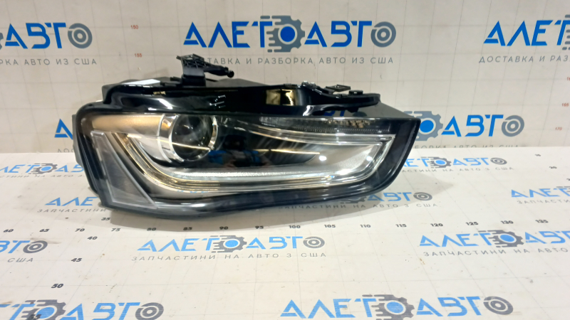 Фара передняя правая голая Audi A4 B8 13-16 рест ксенон led