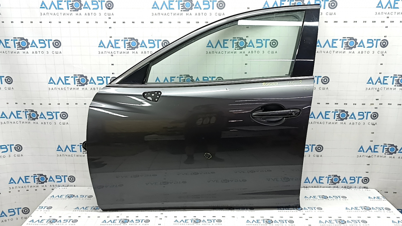 Дверь в сборе передняя левая Mazda 6 14-21 keyless, графит 46G, тычка