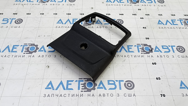 Накладка центральной консоли задняя BMW X1 F48 16-18 черная, царапины