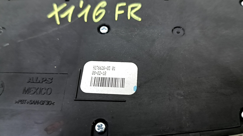 Управление пассажирским сидением BMW X1 F48 16-20 черное под поясничную подпорку и подкачку