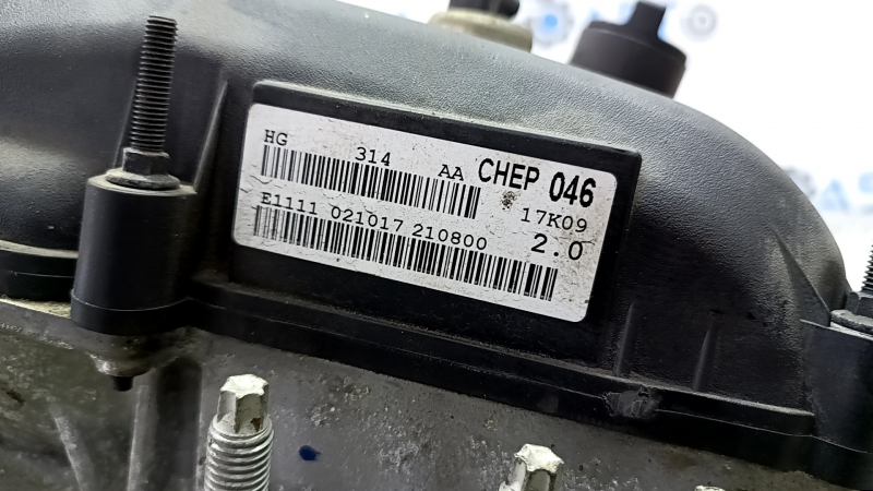 Двигатель Ford Fusion mk5 13-20 2.0 hybrid, plug-in 102к без навесного