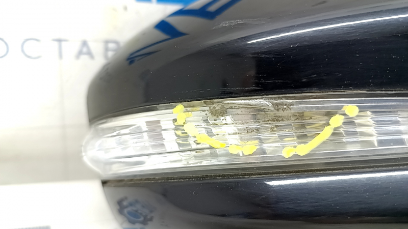 Дзеркало бічне праве у зборі Ford Fusion mk5 17-20 10 пінів, поворотник, підігрів, чорний, тріщина в поворотнику, зламана фішка