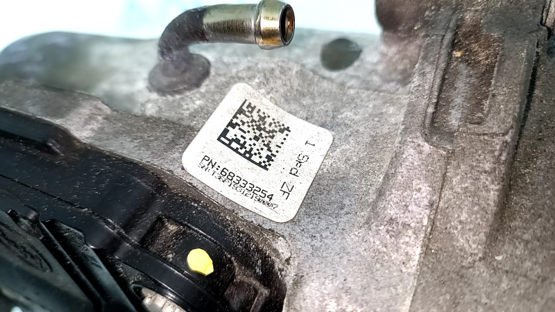 Передний редуктор раздатка Jeep Cherokee KL 19-23 123к с блоком управления