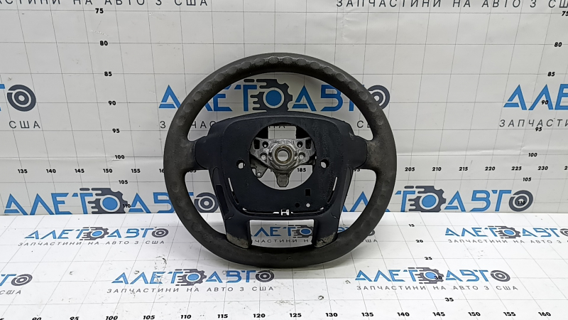 Руль голый Toyota Prius 30 10-15 резина, черный