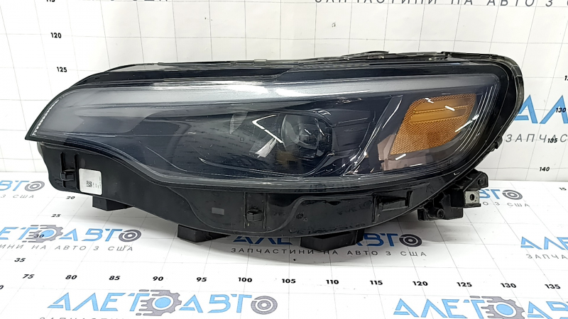 Фара передняя левая в сборе Jeep Cherokee KL 19-23 LED, песок