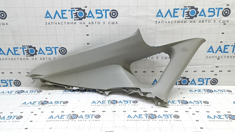 Накладка задней стойки верхняя левая Toyota Prius 30 12-15 серая, цаарпины