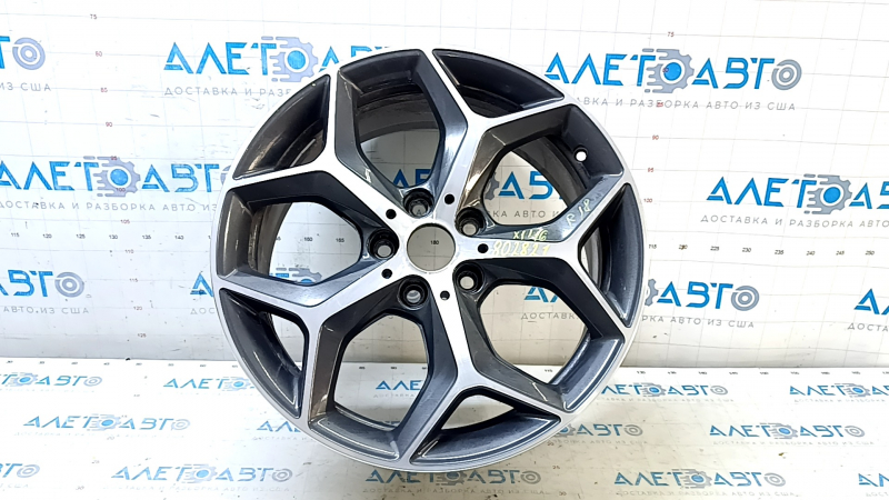 Диск колесный R18 x 7,5J BMW X1 F48 16-20 Style 569, легкая бордюрка