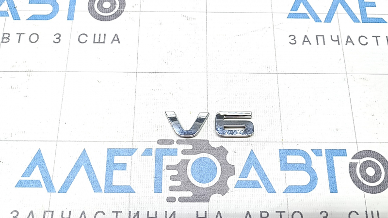 Эмблема надпись V6 двери багажника Kia Sorento 16-20