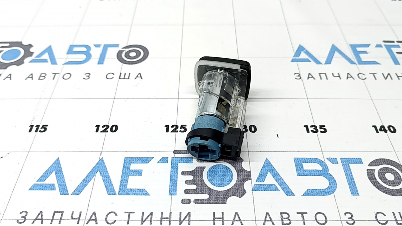 Прикуриватель центральной консоли Jeep Grand Cherokee WL 21-26 с крышкой, черный, с подсветкой