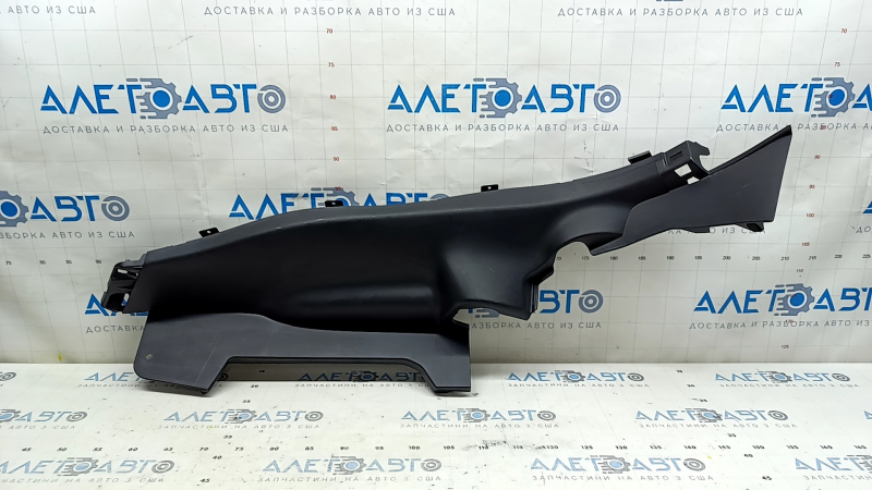 Накладка задней стойки левая нижняя Mazda 3 19-22 4d черная, Japan built, царапины