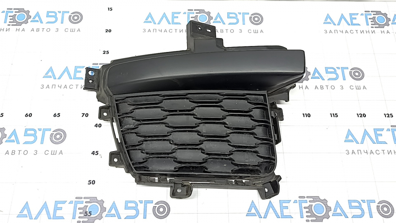 Решетка переднего бампера правая Jeep Grand Cherokee WL 21-26 long, структура