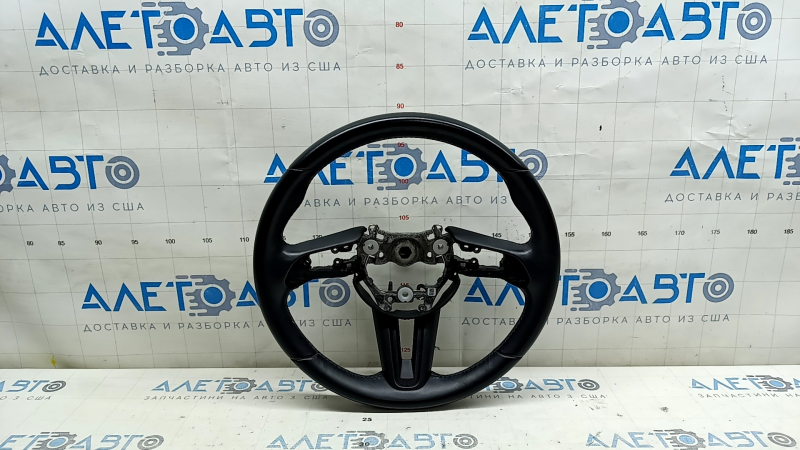 Руль голый Mazda 3 19-26 кожа черная, Japan built царапина