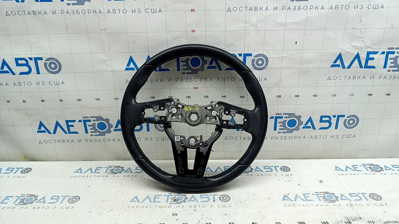 Руль голый Mazda 3 19-26 кожа черная, Japan built царапина