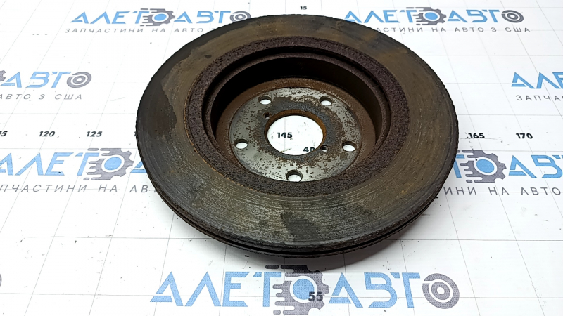 Диск тормозной задний правый Subaru Outback 17-19 300/17мм ржавый
