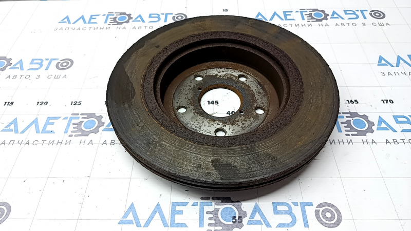 Диск тормозной задний левый Subaru Outback 17-19 300/17мм ржавый