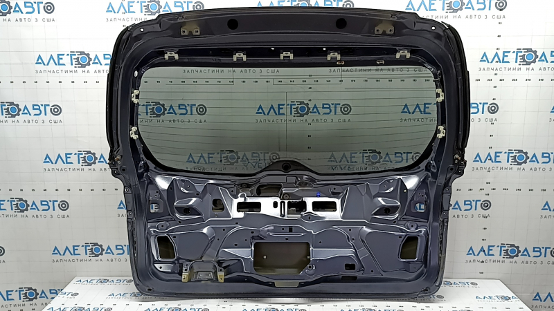 Дверь багажника голая со стеклом Subaru Outback 15-19 электро, тонировка, графит K6U