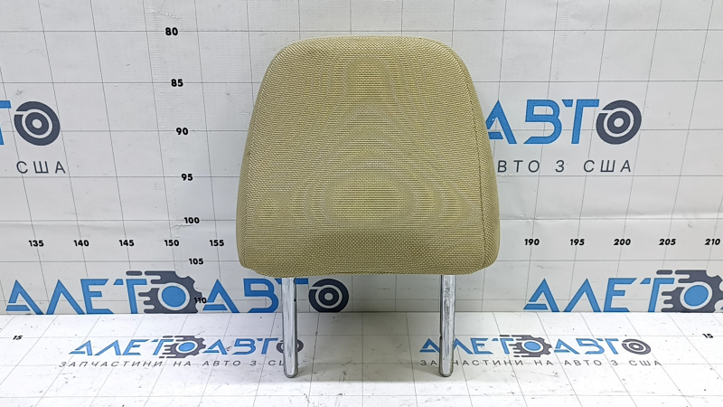 Подголовник передний левый Toyota Camry v55 15-17 usa ткань, бежевый, под чистку