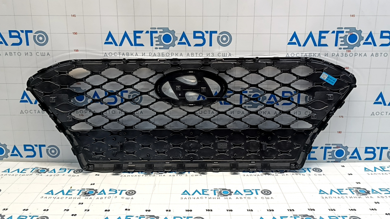 Решітка радіатора grill Hyundai Kona 18-21 1.6, 2.0 хром