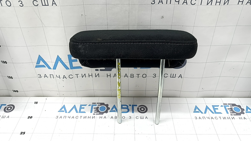 Подголовник 2 ряда центральный Subaru Outback 15-19 ткань, черный, под химчистку