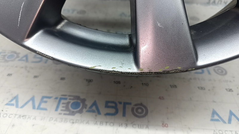 Диск колесный R18x7J ET45 Mazda 3 19-24 серебро, легкая бордюрка