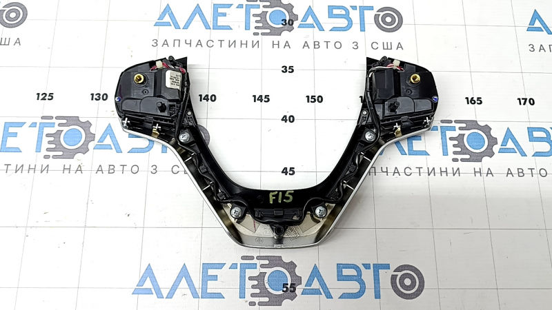Кнопки управления на руле BMW X5 F15 14-18 с накладкой, царапина
