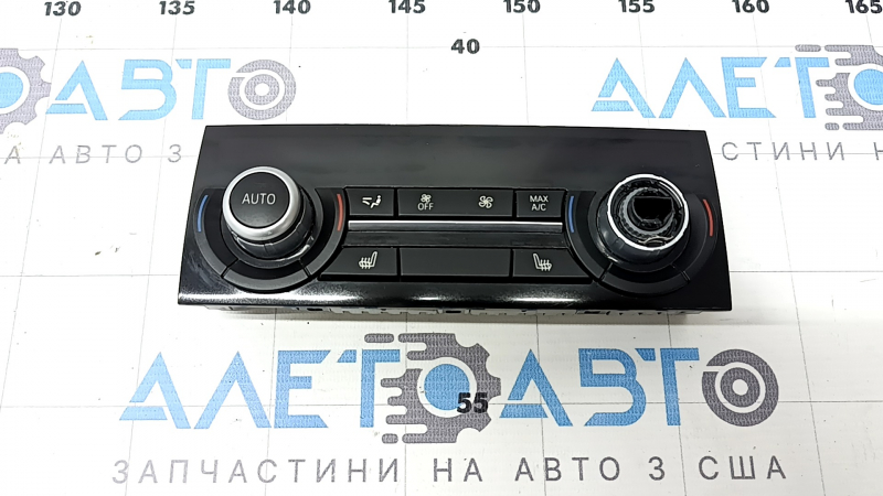 Блок управления климат-контролем для BMW X5 F15, 2014-2018, с царапинами и надломанной ручкой