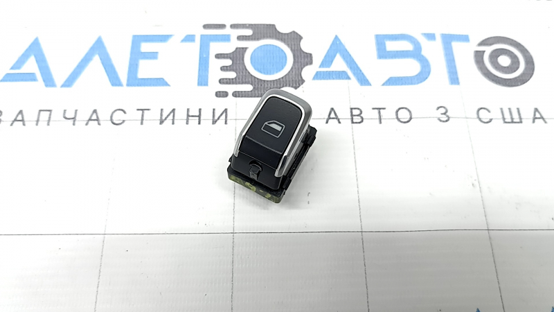 Управление стеклоподъемником задним левым Audi A4 B8 08-16 черная с хром