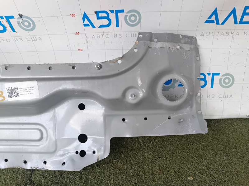 Задняя панель BMW X3 G01 18-24 2 части, высверлена, серебро