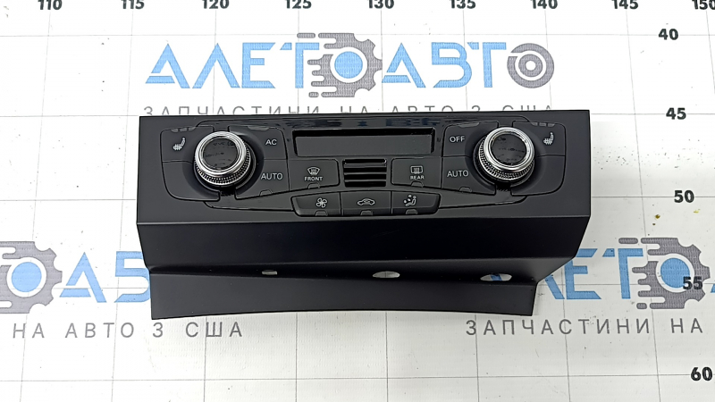 Управление климат-контролем Audi A4 B8 13-16 рест dual zone с подогревом, царапины