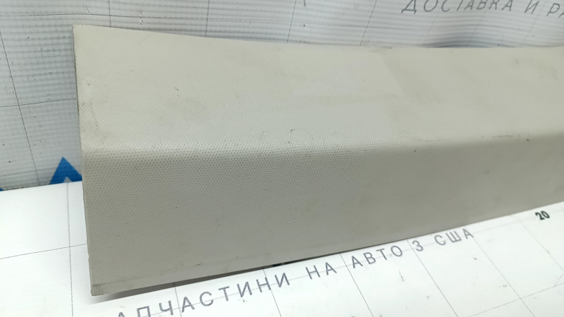 Накладка потолка задняя Dodge Journey 11-20 пластик серый, царапины, под чистку