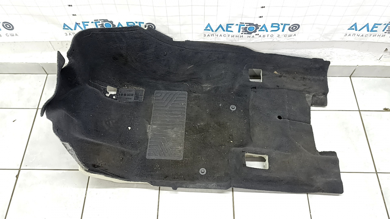 Покрытие пола переднее левое Mercedes W167 GLE 350 450 20-23 темно серое, под химчистку