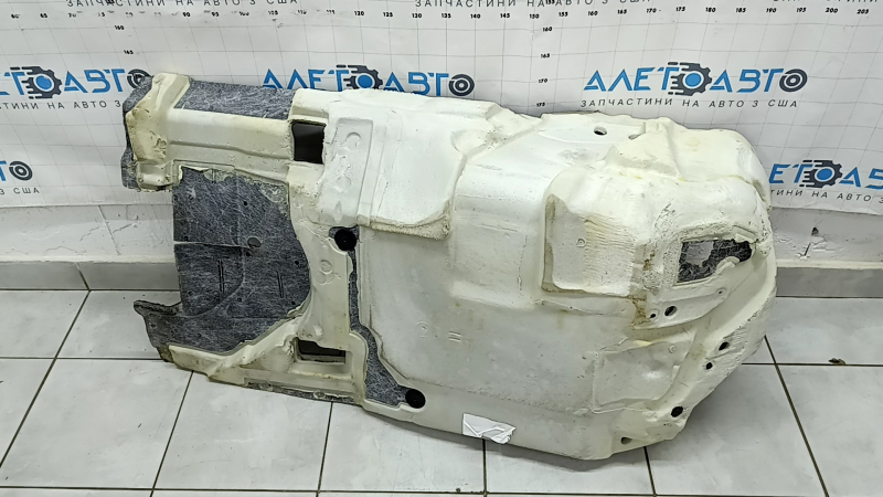 Покрытие пола переднее левое Mercedes W167 GLE 350 450 20-23 темно серое, под химчистку