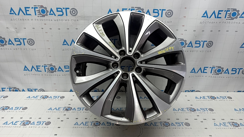 Диск колесный R19 x 8J ET61 Mercedes W167 GLE 350 450 20-26 легкая бордюрка