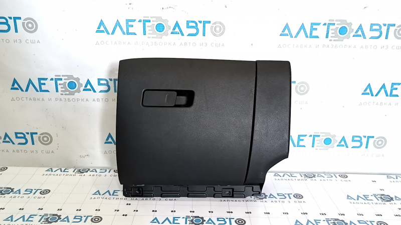 Перчаточный ящик, бардачок Jeep Compass 17-21 черный, 2 части, царапины