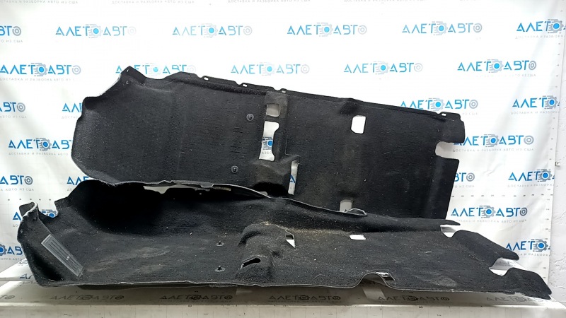 Покрытие пола переднее Lexus NX200t NX300 15-21 Base, черное, под химчистку