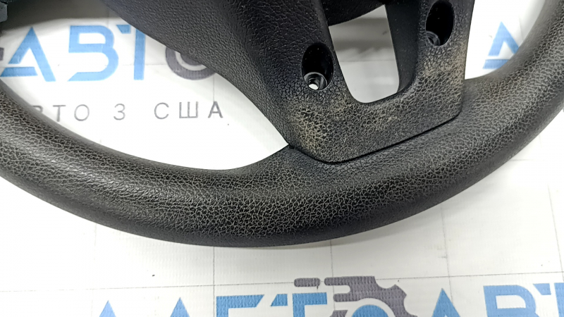 Руль голый Kia Sportage 17-19 резина черная, без накладок, под чистку