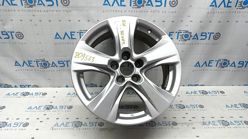 Диск колесный R17 x 7J Toyota Rav4 19-21 легкая бордюрка