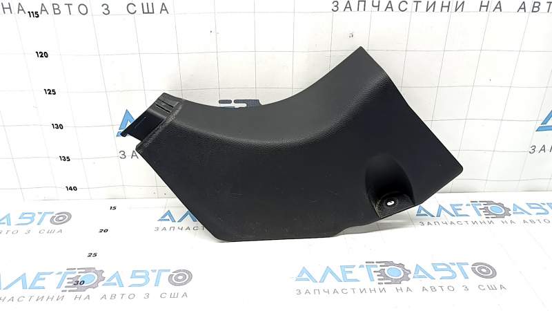 Накладка передней стойки левая нижняя Toyota Rav4 19-25 черная, потертое