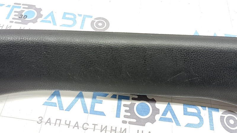 Накладка порога задняя левая Toyota Rav4 19-25 hybrid черная, царапины