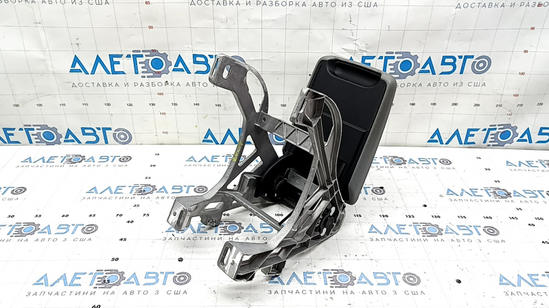 Подлокотник Audi A5 F5 18-19 кожа серая, с кронштейном