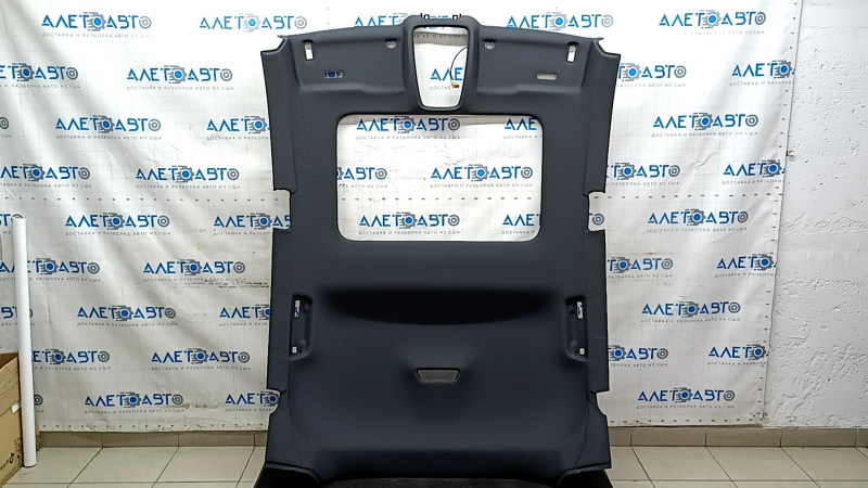 Обшивка потолка Audi A5 F5 18-25 5D под панораму, черная, заломы